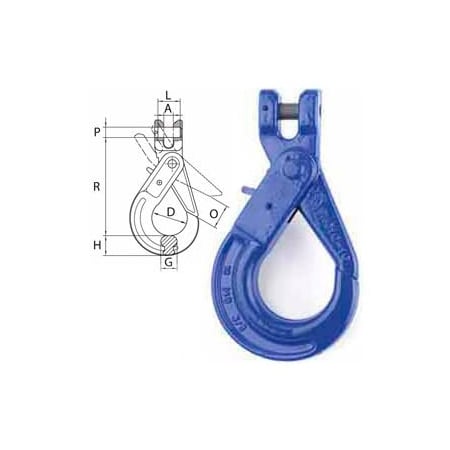 Peerless Chain Peerless 8498400 3/8" V10 Clevis Self-Lock Hook 8498400